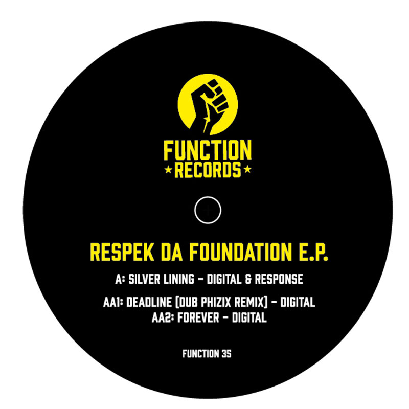 Pre order - Function Records - Respek Da Foundation Ep 
